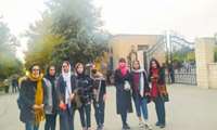 دانشجویان دختر دانشگاه علوم پزشکی ایران از باغ گیاه شناسی بازدید کردند